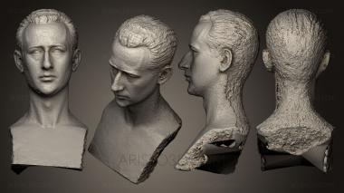 Busts and heads antique and historical (BUSTA_0327) 3D model for CNC machine